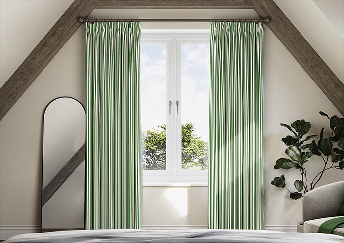 The British Stripe Co. Catherine, Notting Hill No.5 - Made to Measure Curtains - Image 3